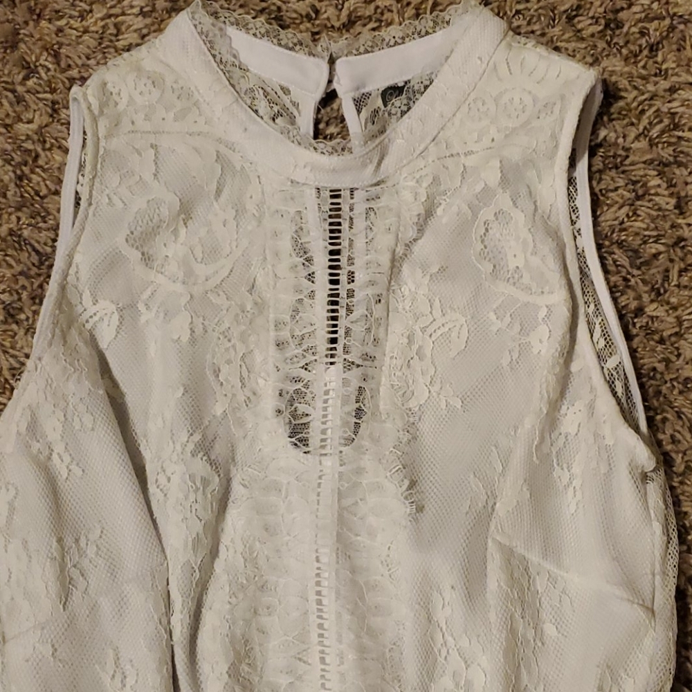White Lace Dress